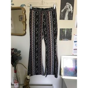 Bohemian flare elephant pants
